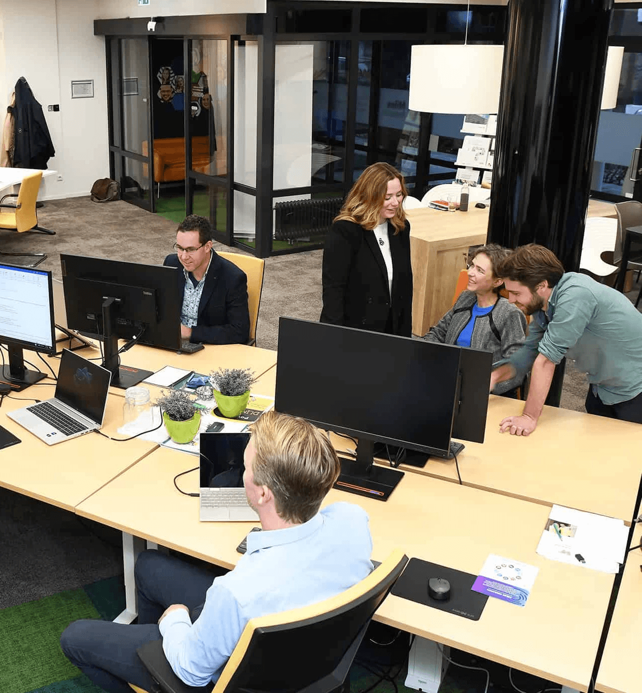 photography of people inside room during daytime