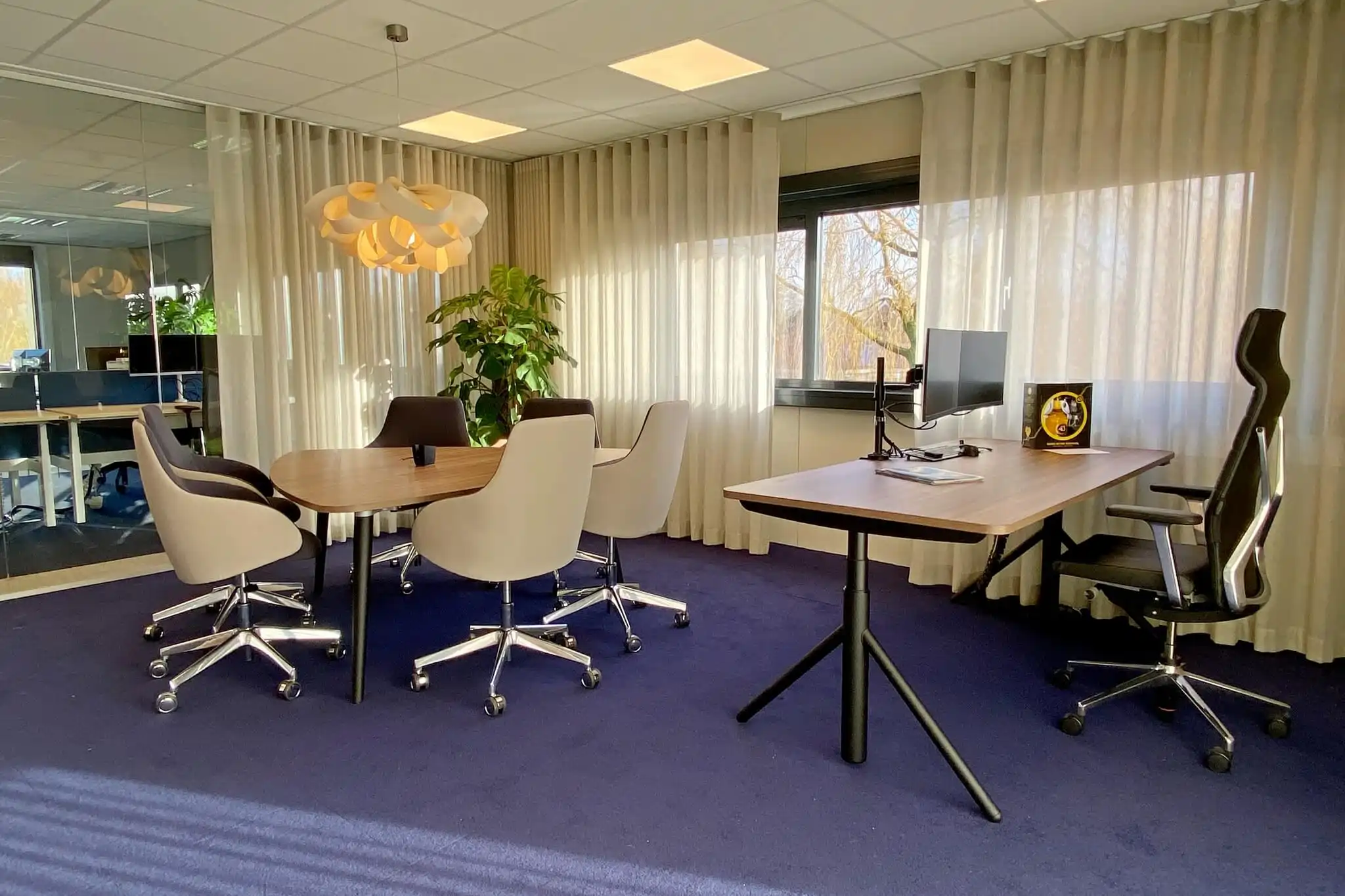 Nieuwe kantoorinrichting Bavinckhouse door Perla