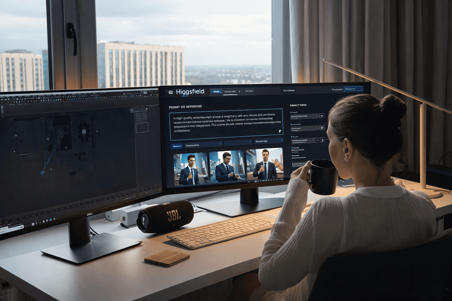 Using higgsfield for creating ads