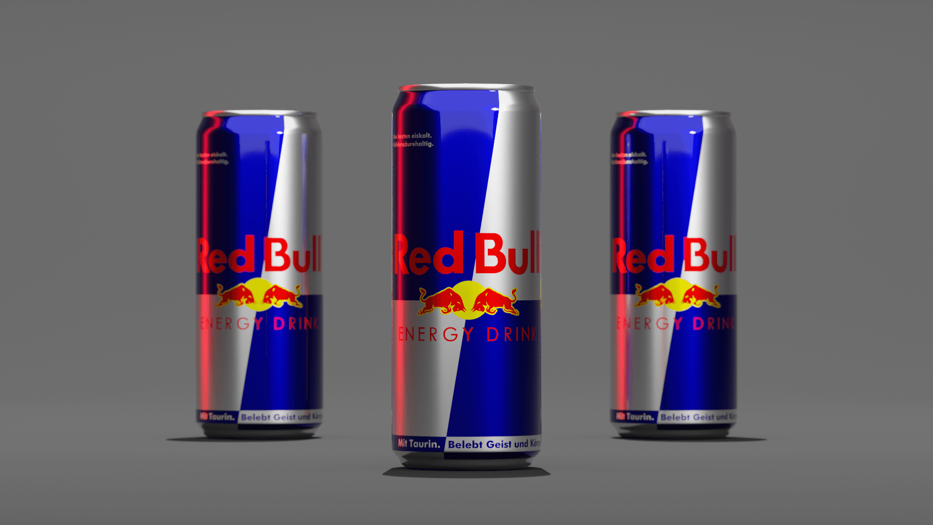 Render of Redbull Can by vikas 