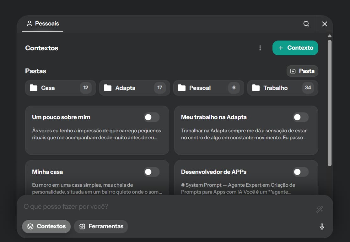 Adapta One - Contexto