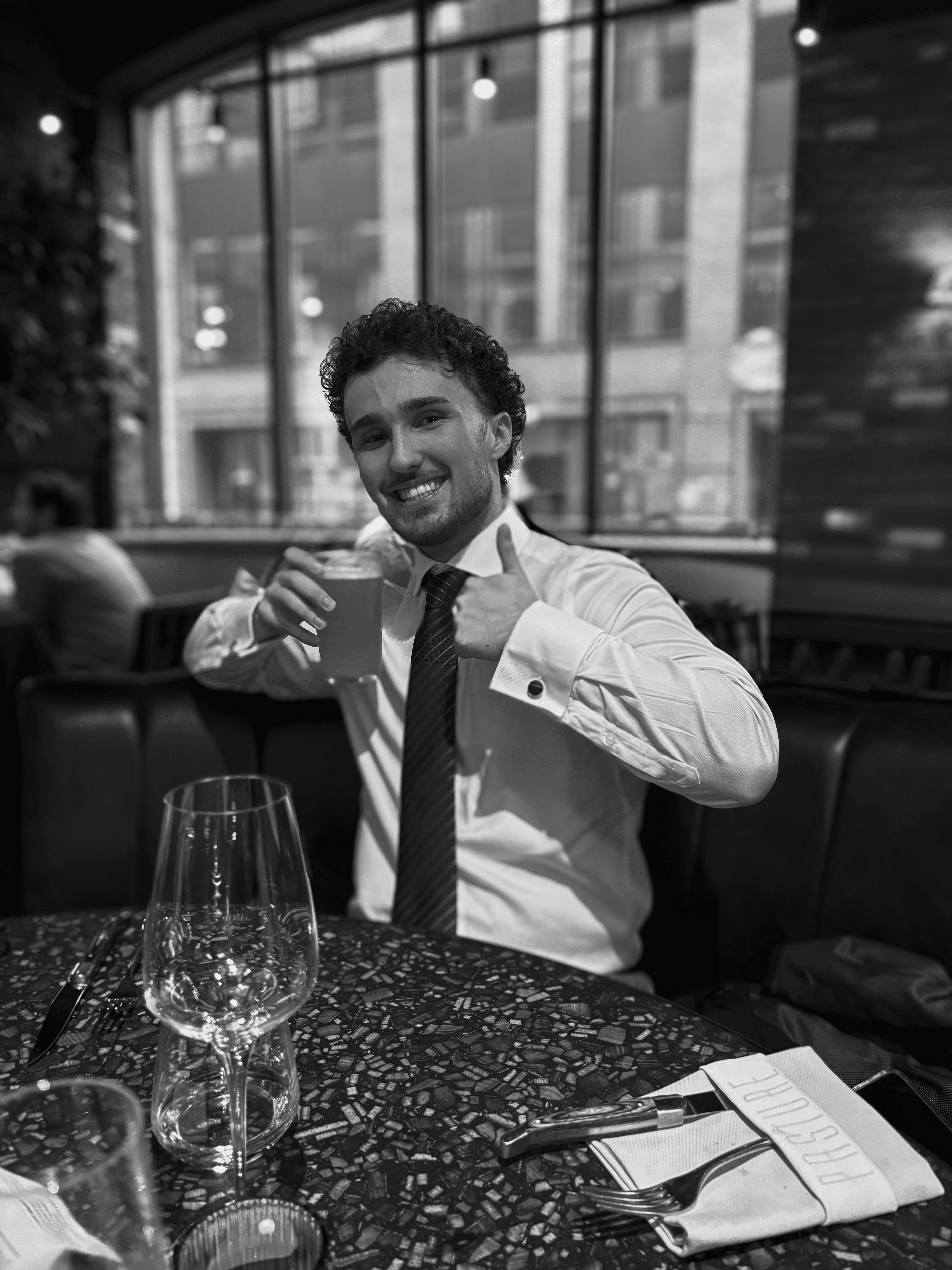 Young white English man in his mid to late 20s