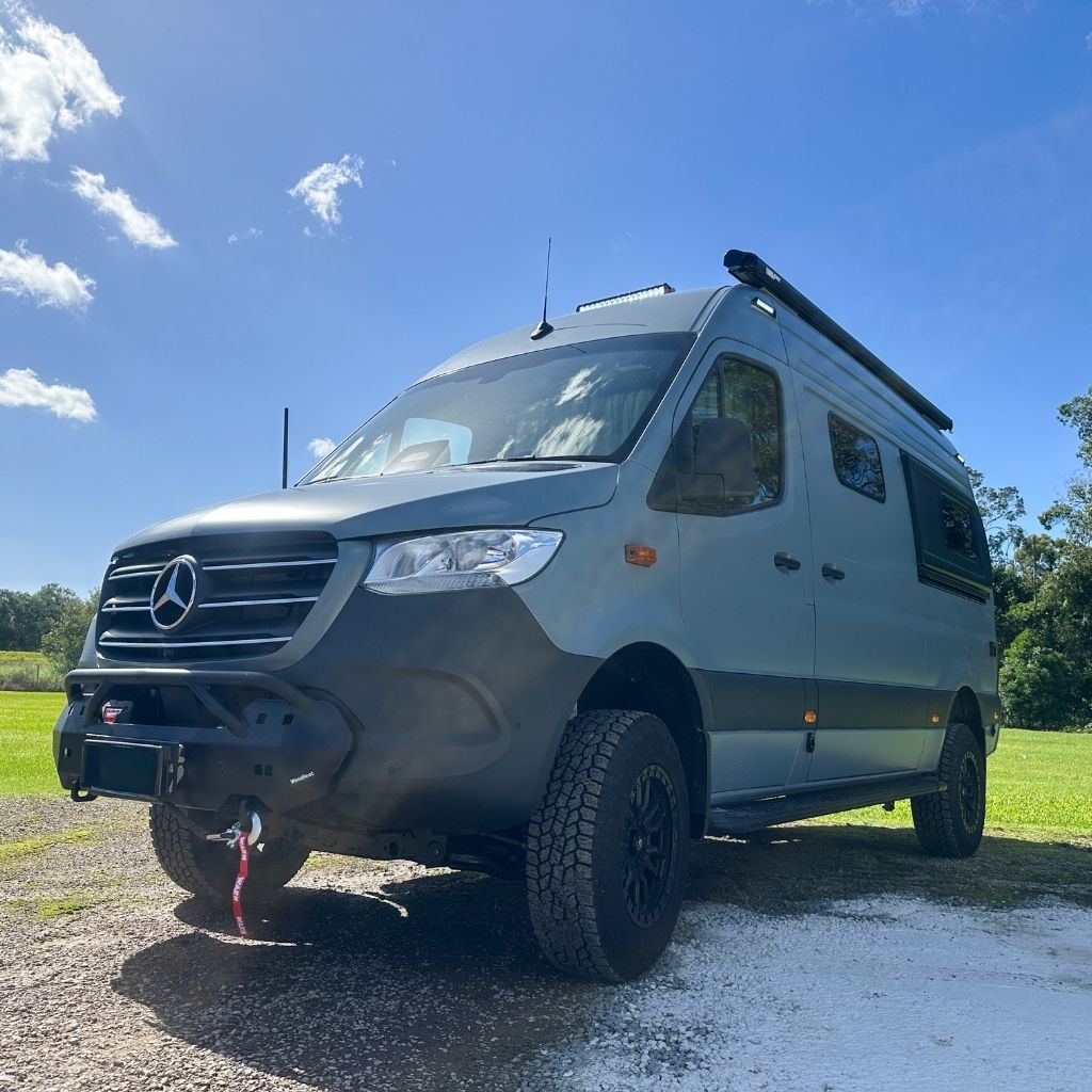 MWB custom campervan build 4x4