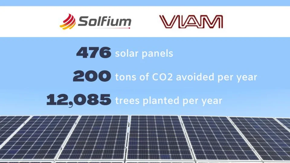 Solfium comienza 2a fase de proyecto solar de VIAM en Aguascalientes__Paneles solares Solfium en Mexico