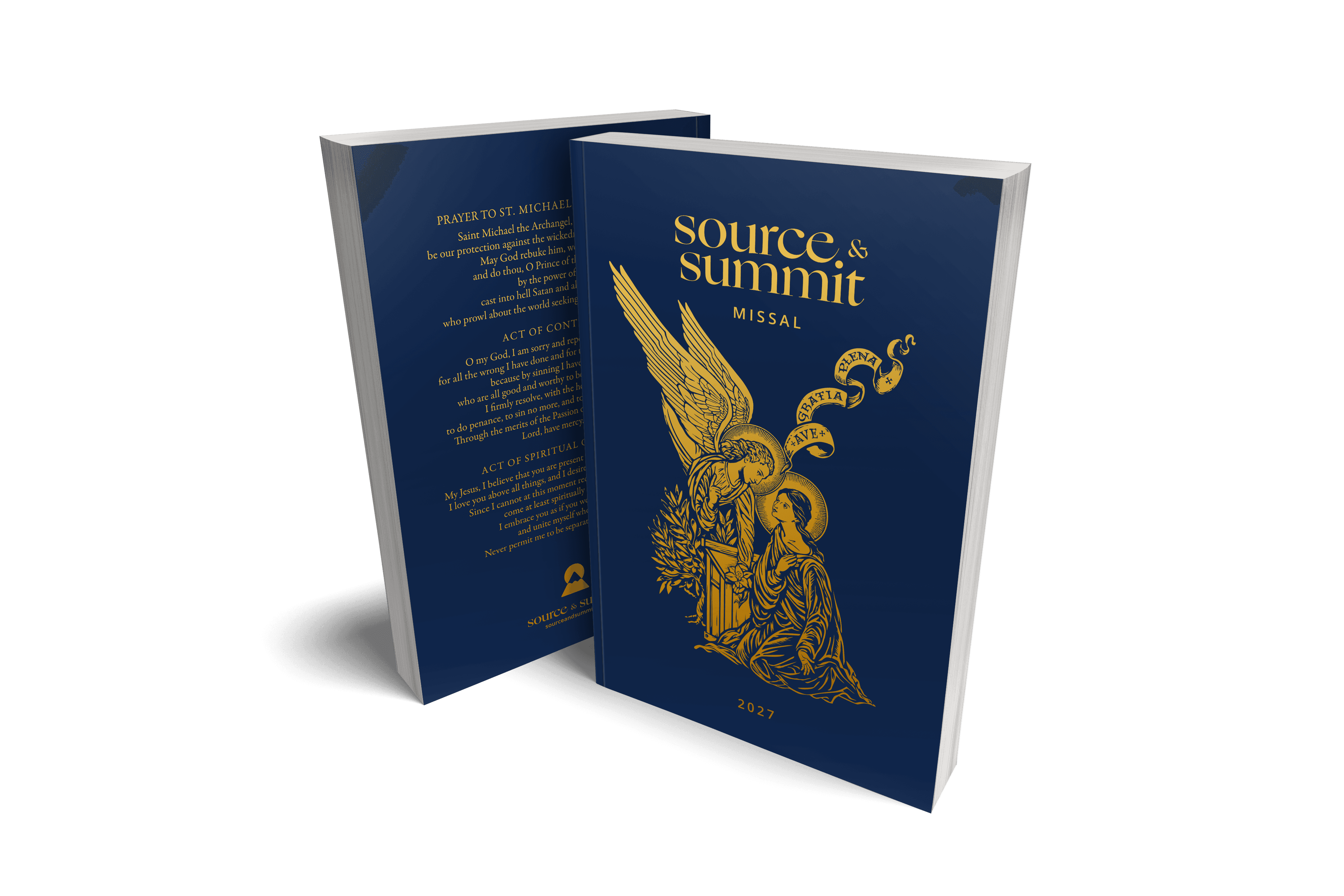 Source & Summit 2027 Missal Front and Back Covers