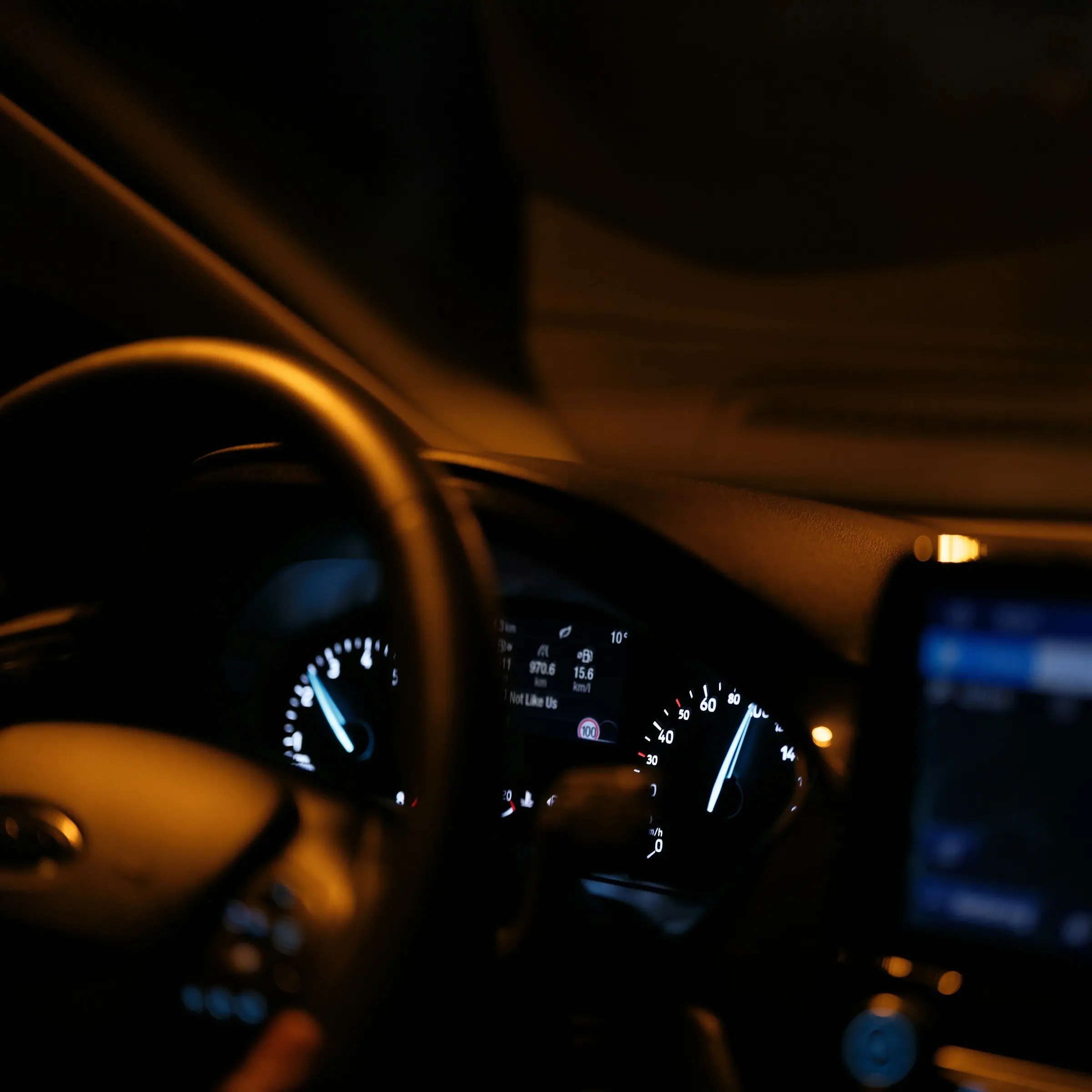 Driving at night