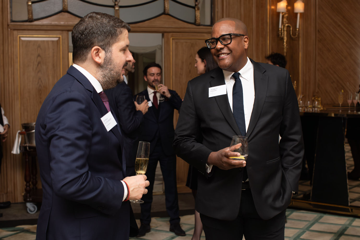 ITPA Members having a discussion after a conference