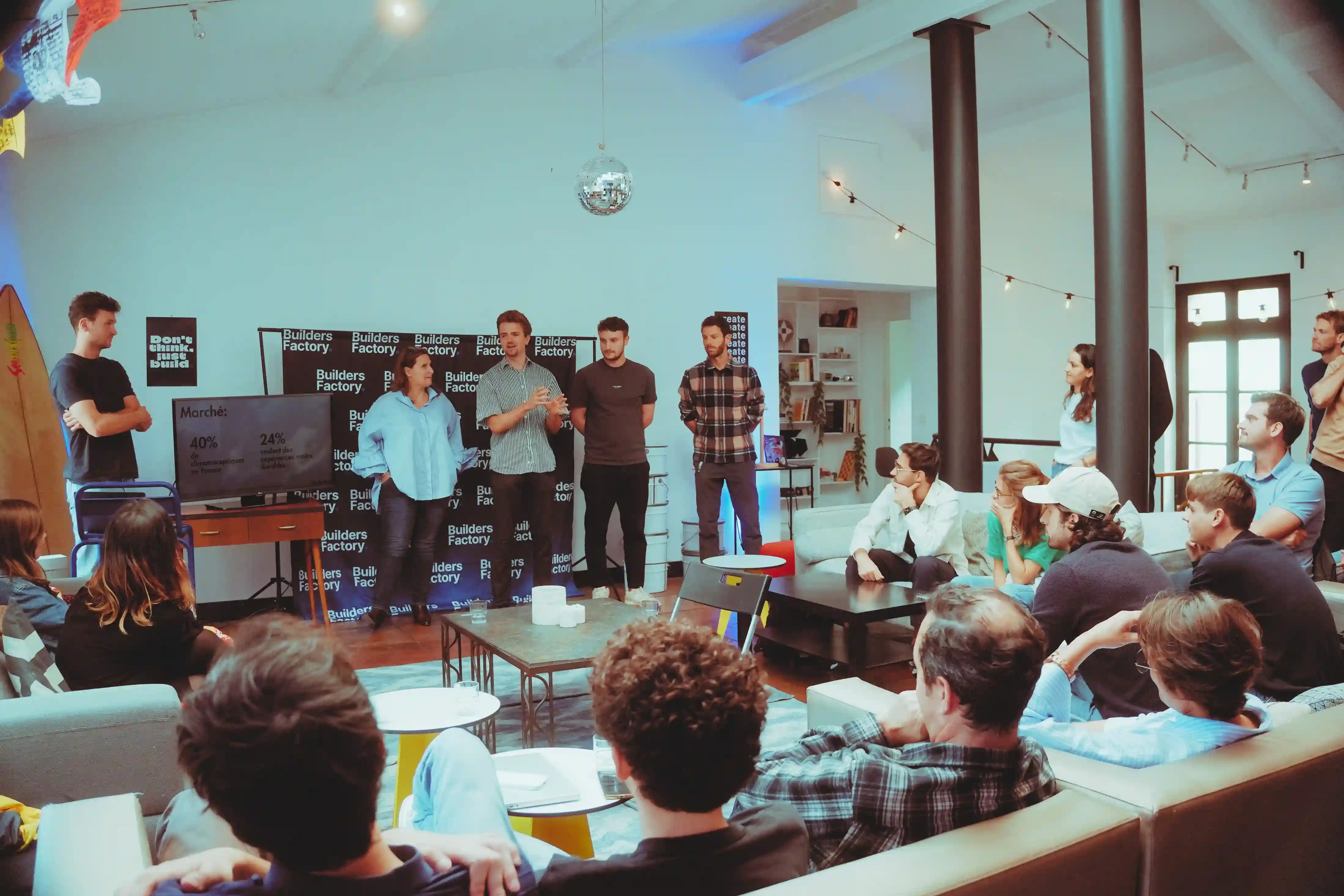 Image de l’évènement de la Builders Factory :   expérience entrepreneuriale accélérateur de startups programme d'incubation Builders Factory communauté d’entrepreneur early Bird Paris développement d'entreprise entrepreneuriat collectif hôtel particulier Paris création de startup projet entrepreneurial levée de fonds meet-up entrepreneurs défi entrepreneurial communauté entrepreneuriale accélération d’entreprise programme startup 30 jours projet d’entreprise Paris espace créatif Paris challenge startup builder startup builder startup France immersion entrepreneuriale