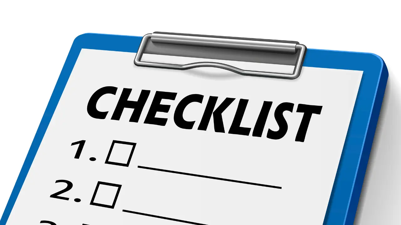 Monitoring and Updating Processes Checklist