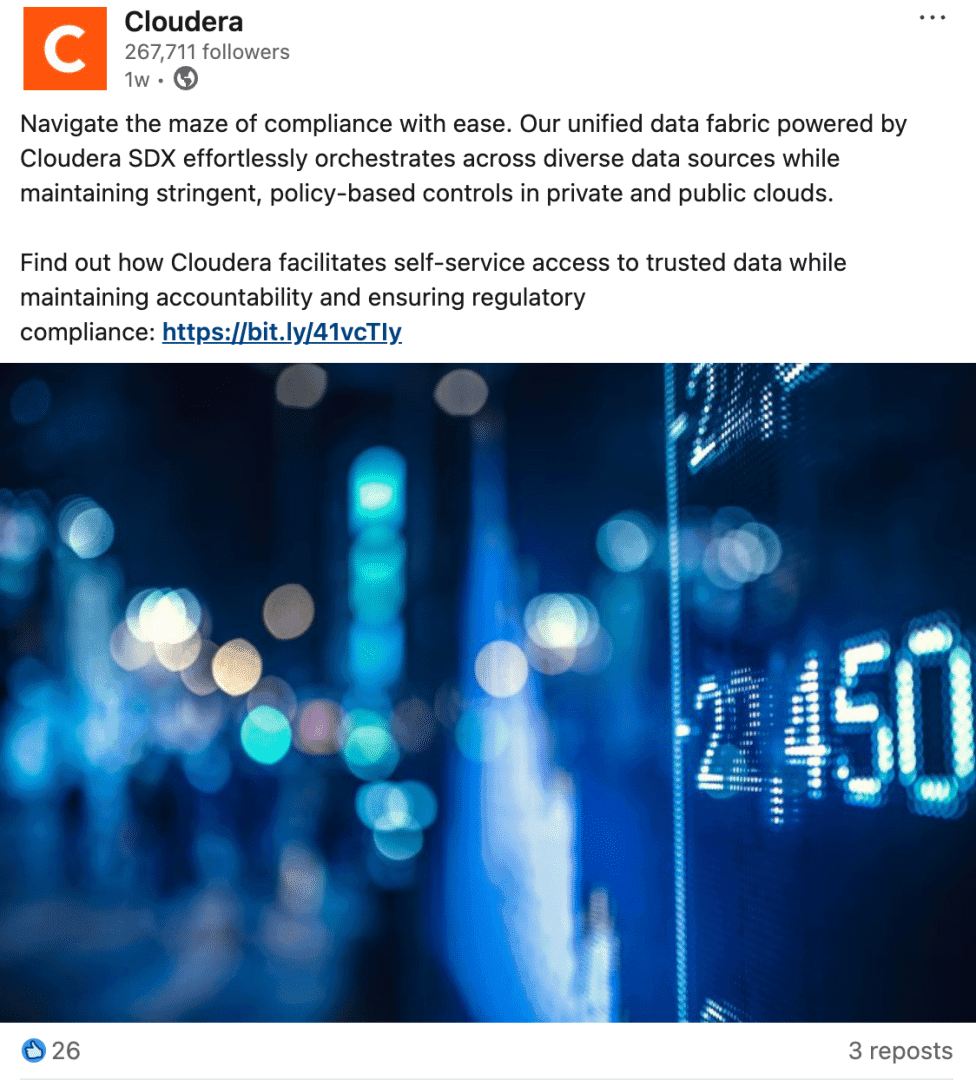 Marketing Spotlight: Cloudera Marketing Strategy Social Media Strategy