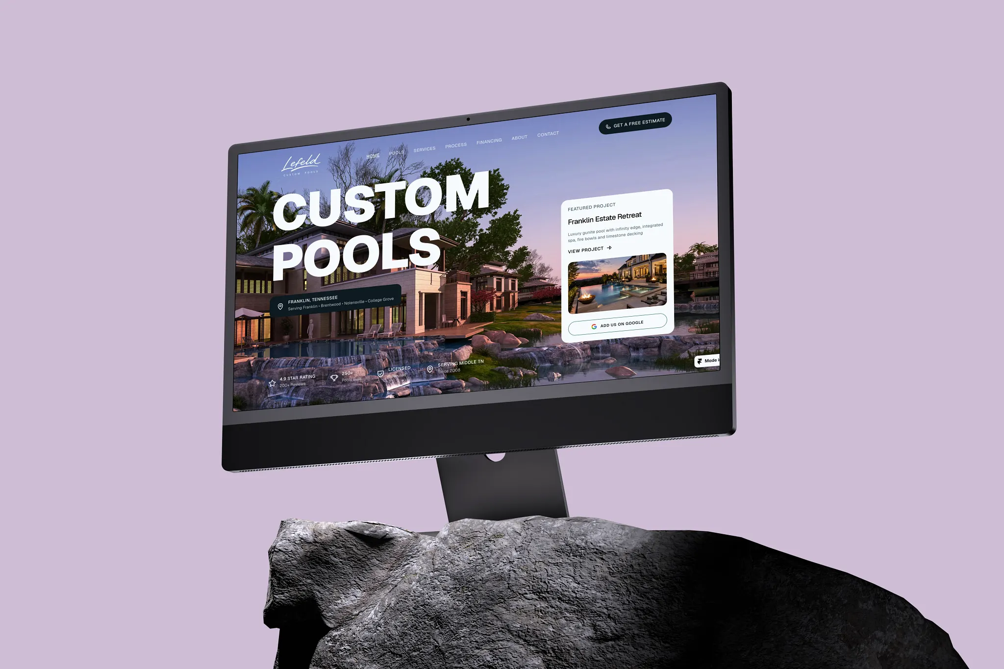 Selected brand and website work by Vaughn design studio