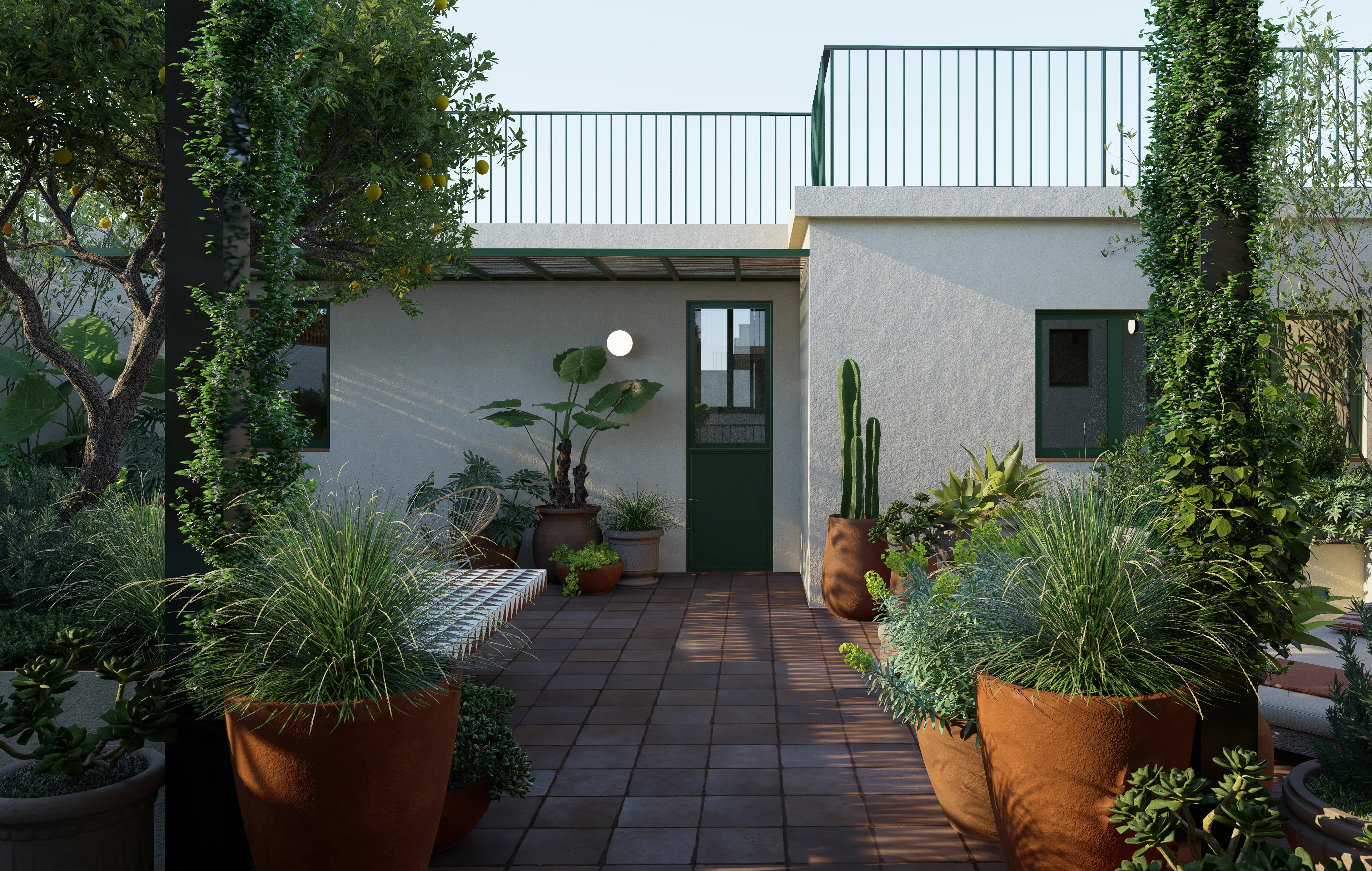 Serrahima residential garden design project