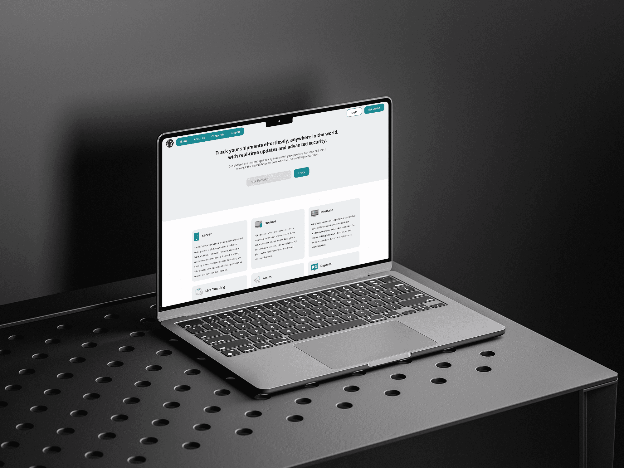 A mockup of screenshot for an app