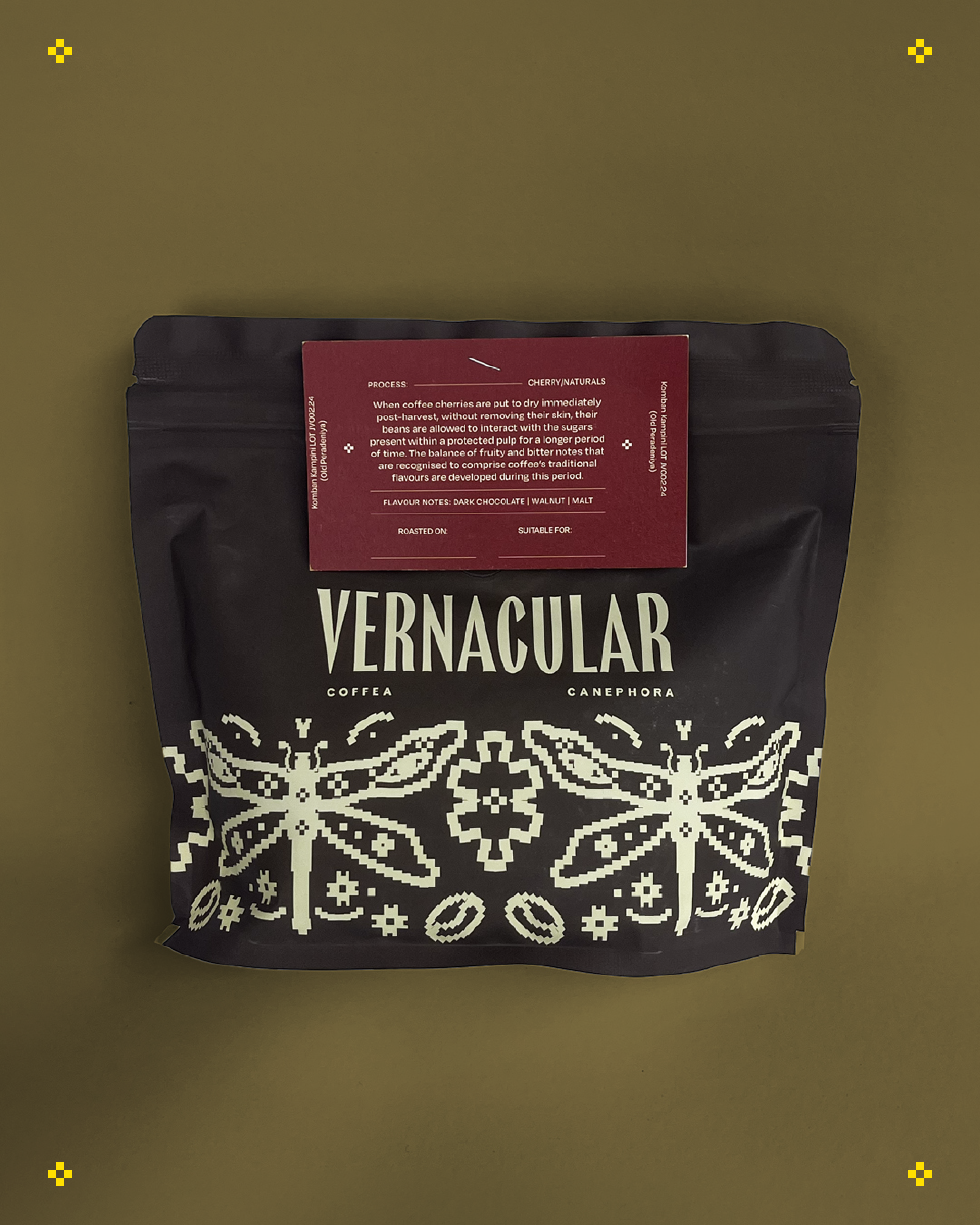 Verncular Coffee Pouch