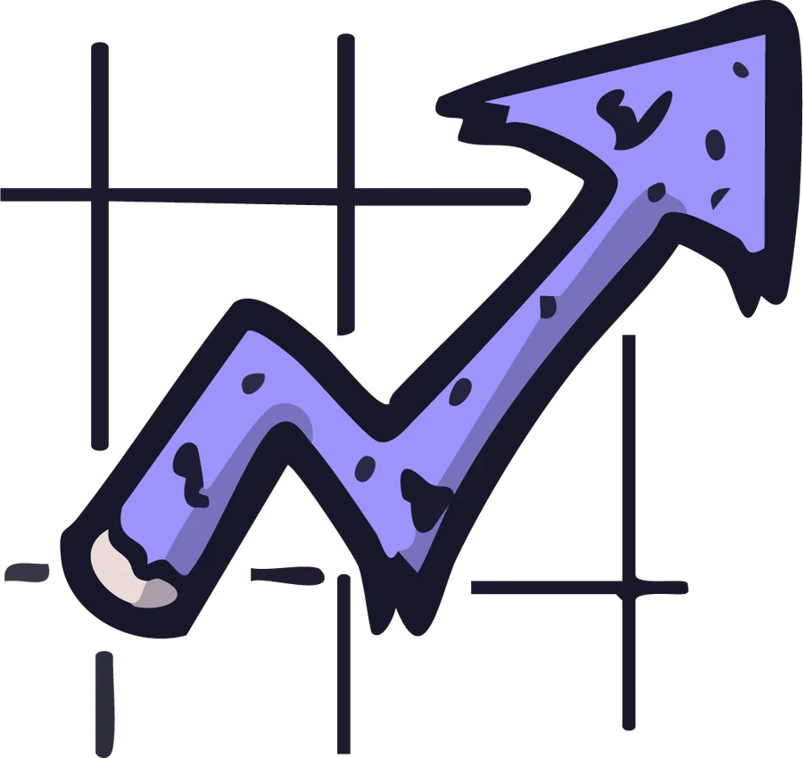 Stylized graph of wishlists performance improvements