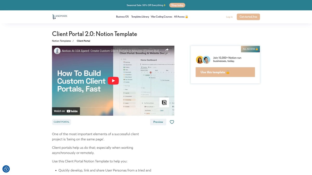 10 Game-Changing Notion Templates for Business in 2025 - Client Portal 2.0