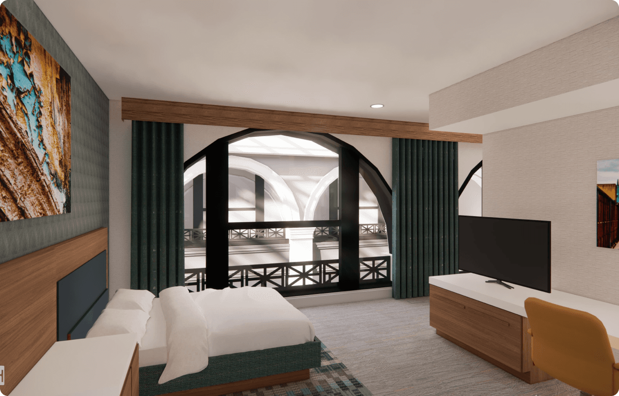 Project – Hilton Garden Inn_enterior 3