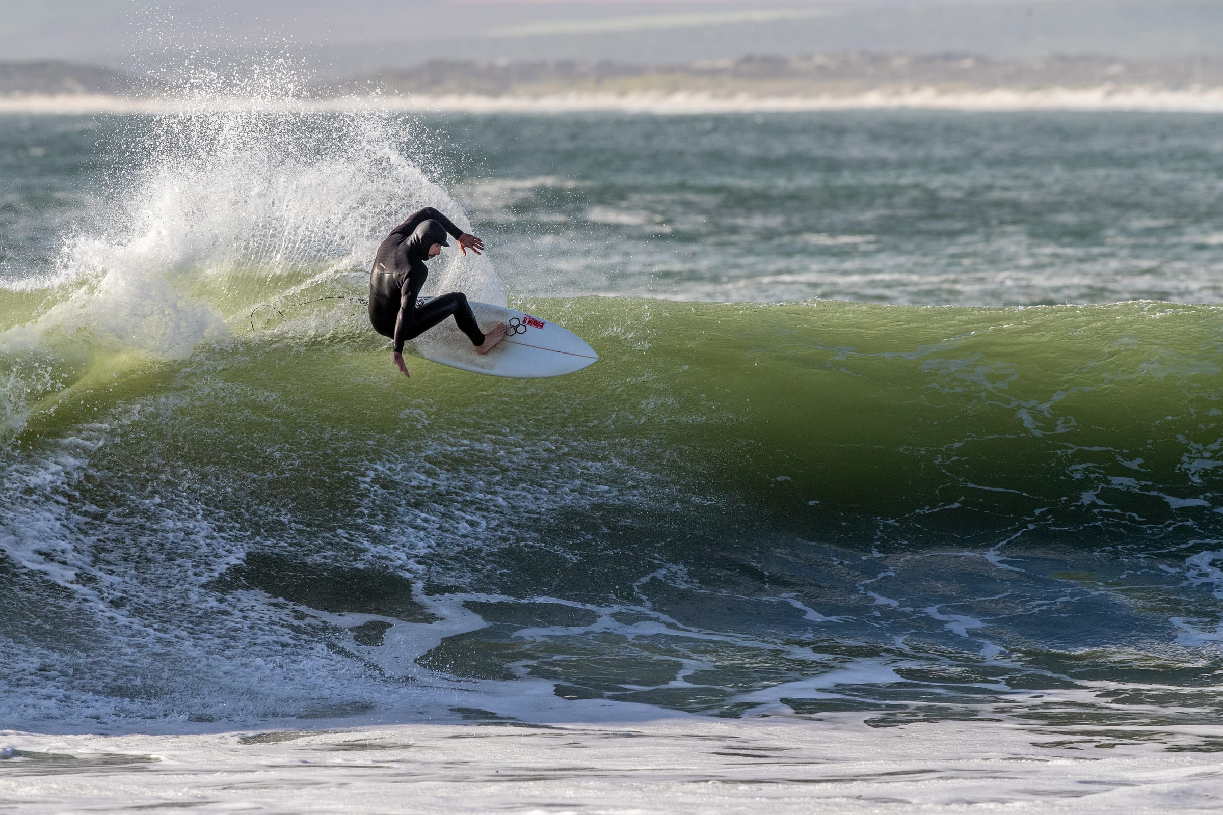 Surfing Elands Bay - pic by John Wilkinson