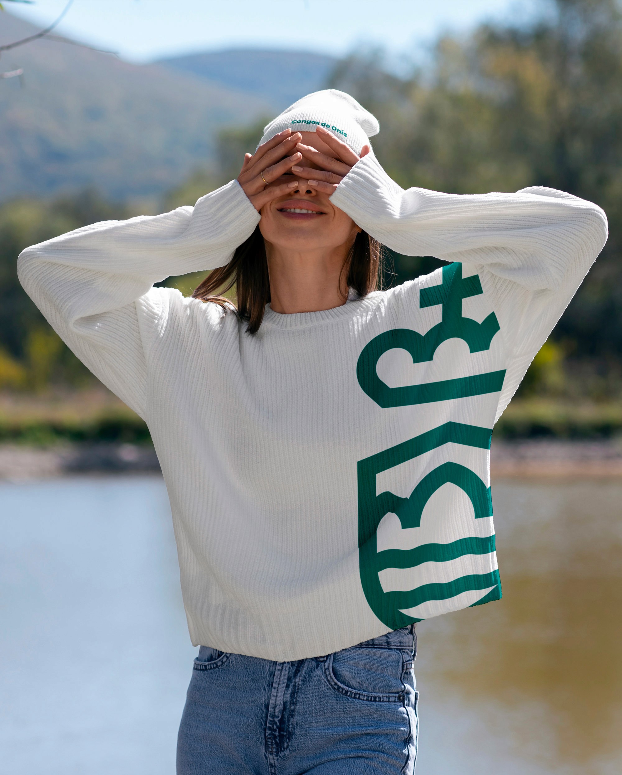 Diseño de marca sobre ropa