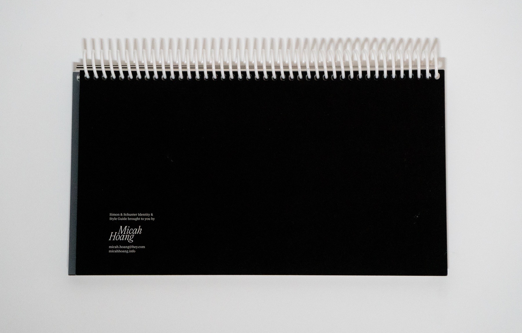 Simon & Schuster brand guidelines spread 62