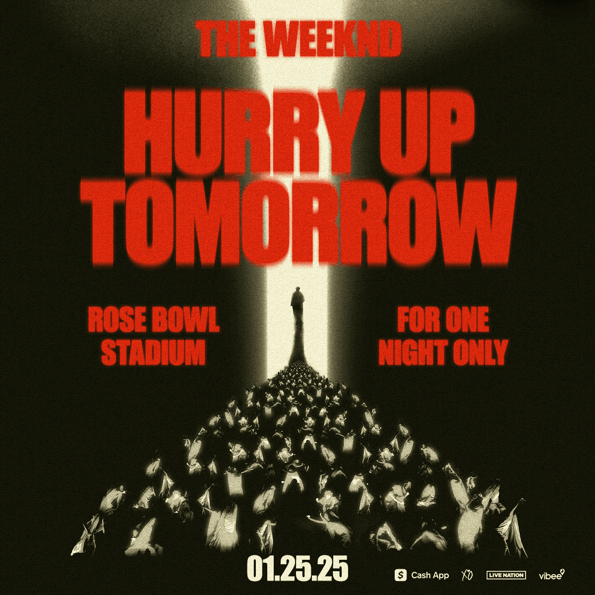 The Weeknd at Rose Bowl