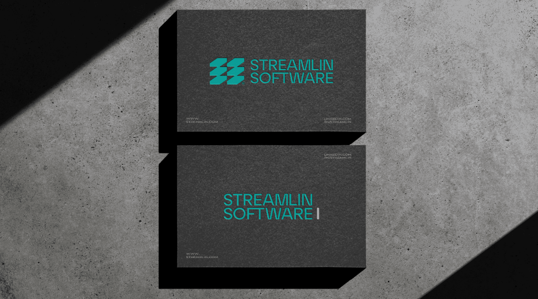 Streamlin Software business cards