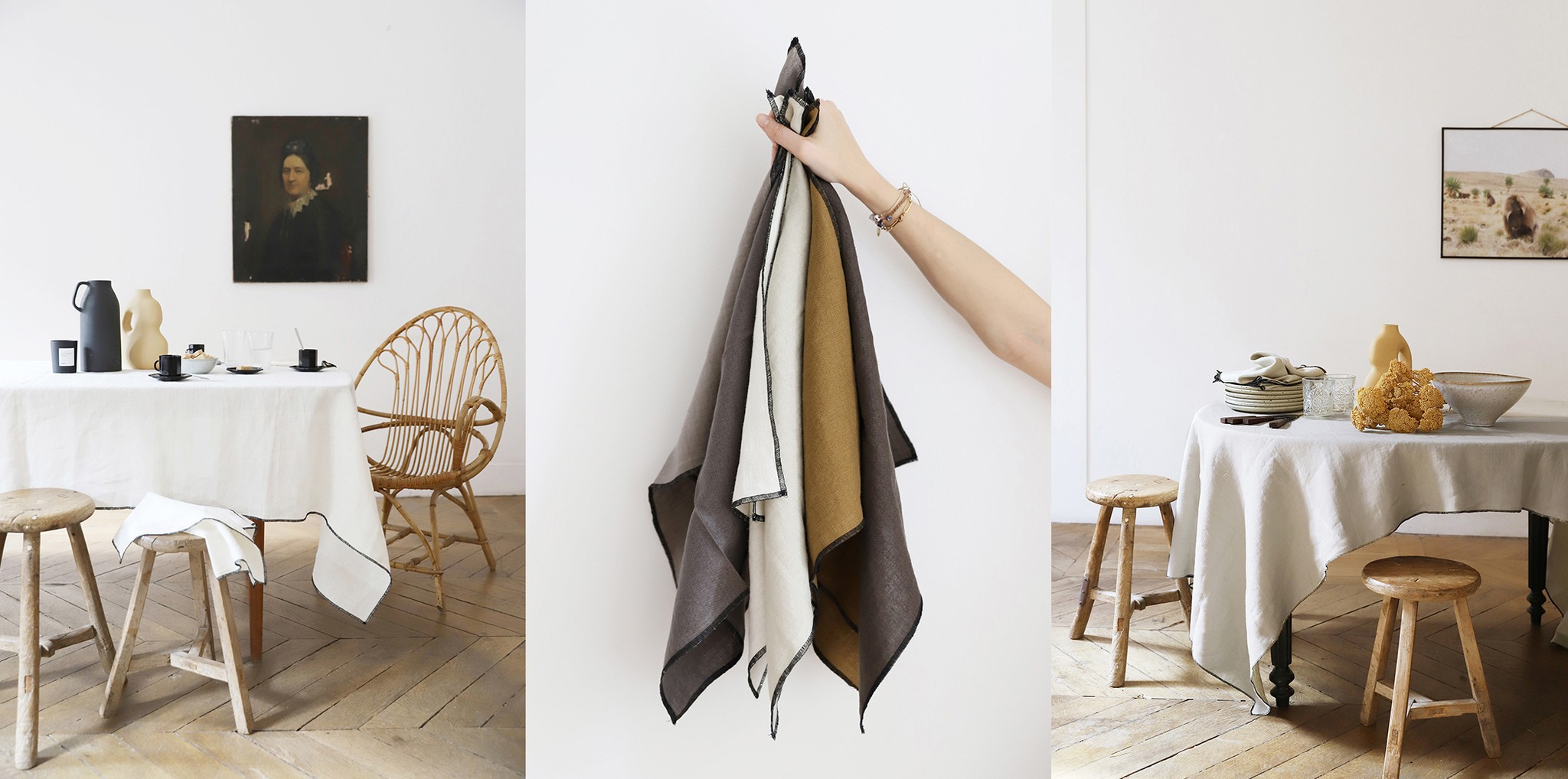 Direction artistique et shooting pour une campagne digitale, marque de déco