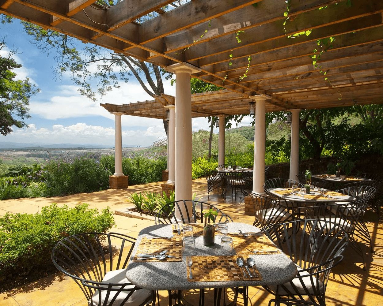 Gibb’s Farm Balcony