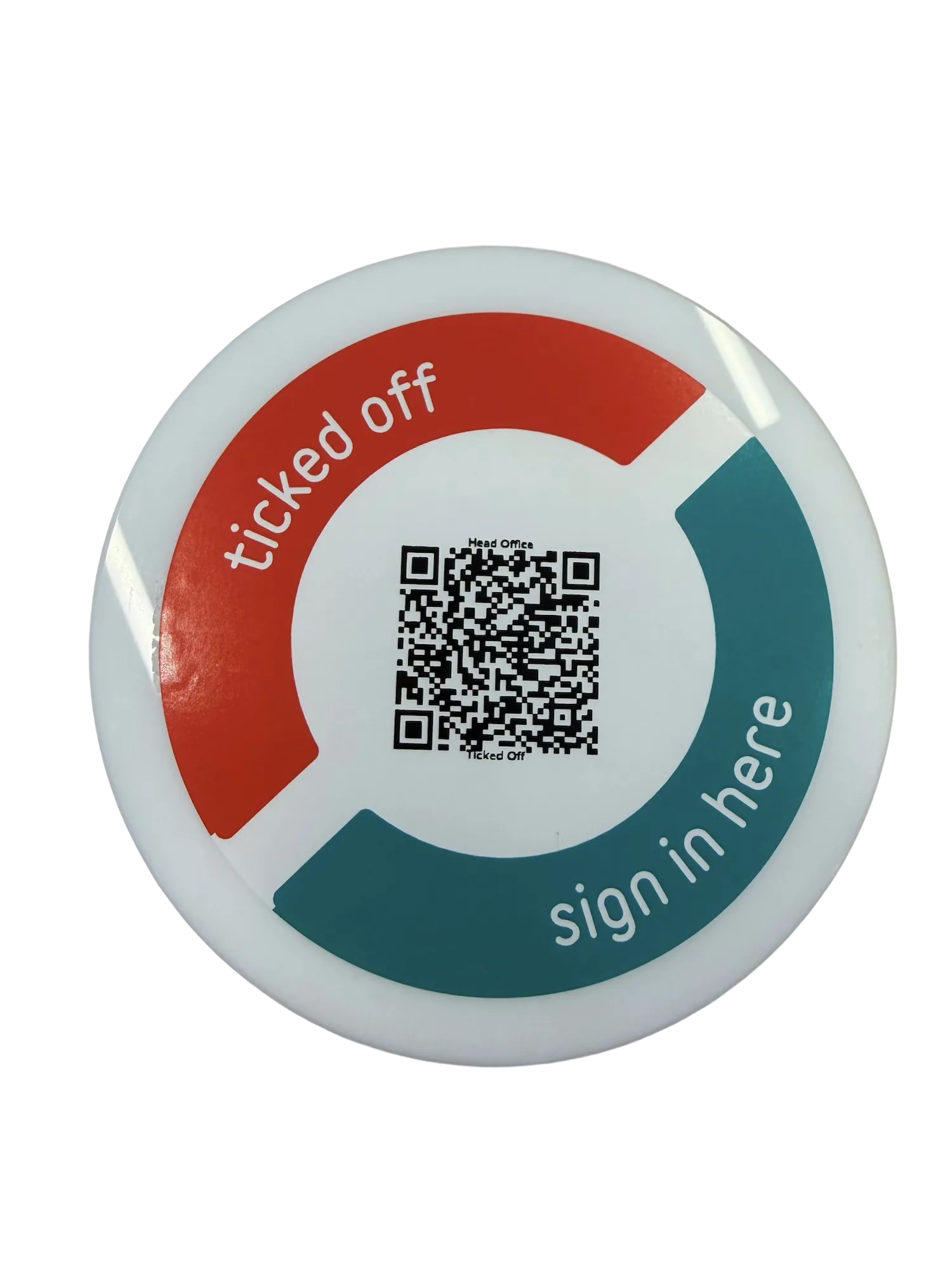 Image of TickedOff QR Token 
