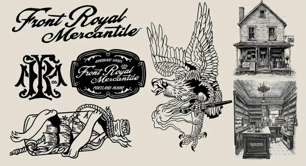 Front Royal Mercantile Brand Kit