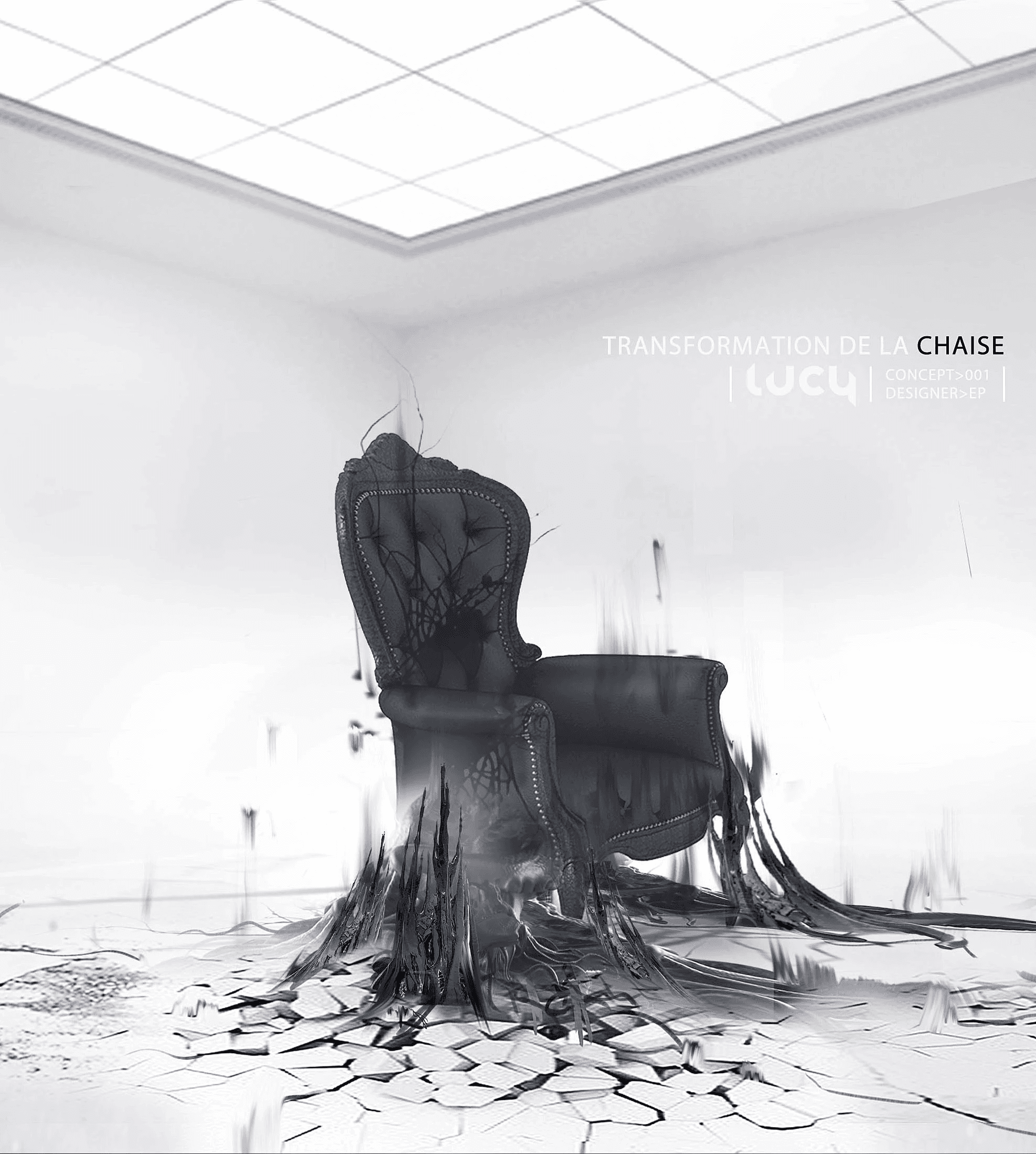 Lucy concept art – environment and technology design for the sci-fi narrative