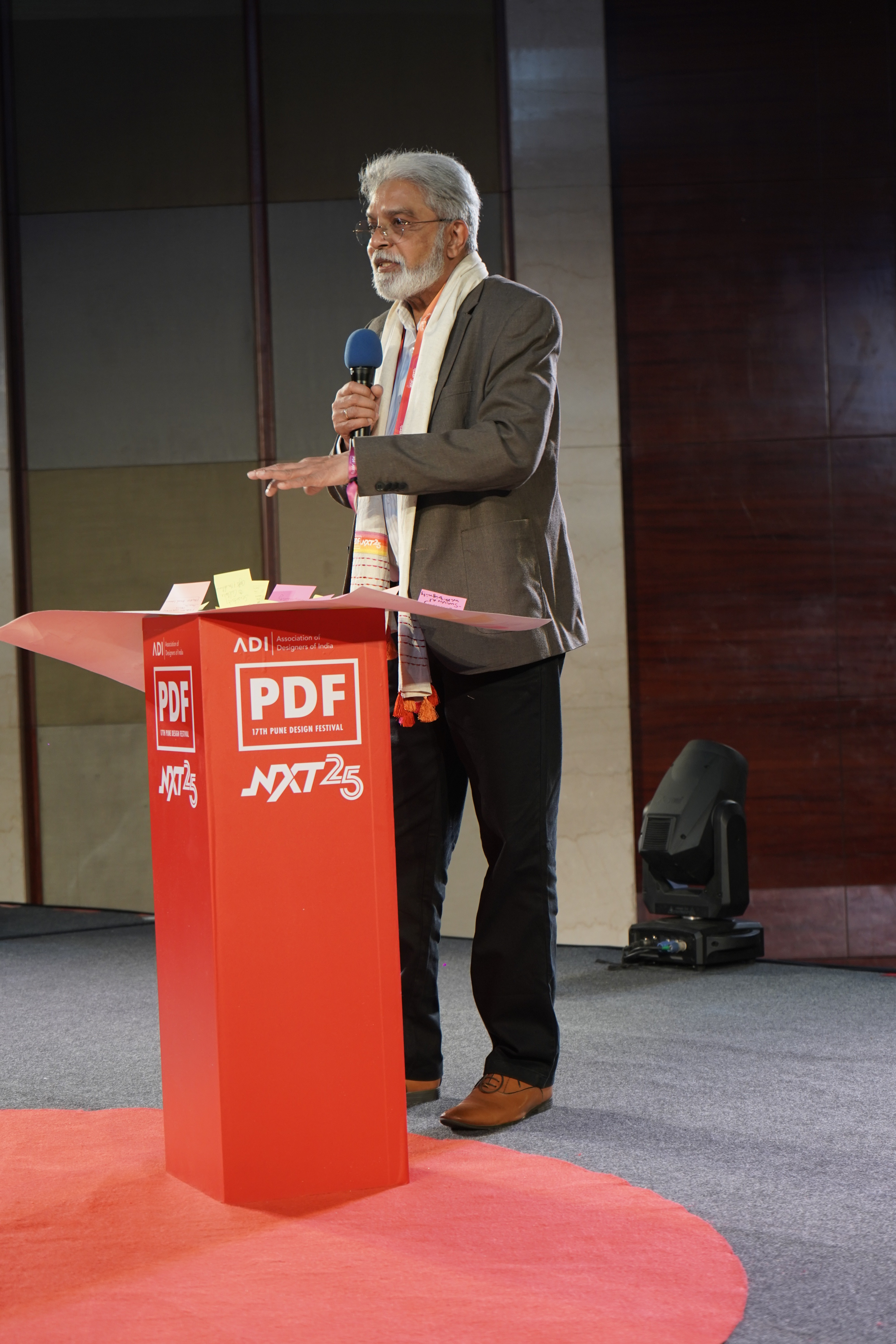 a man holding a microphone in his hands