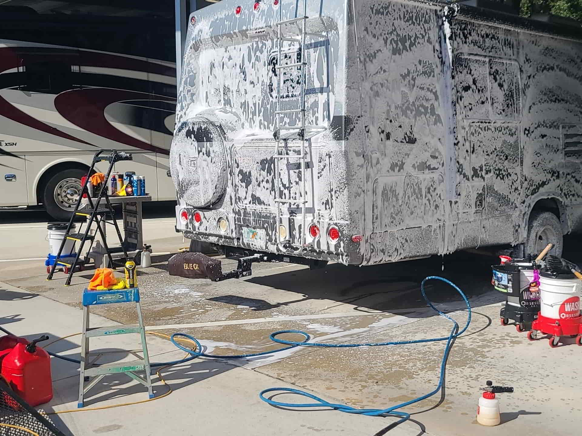 Motorhome Exterior Detailing in Everett, WA