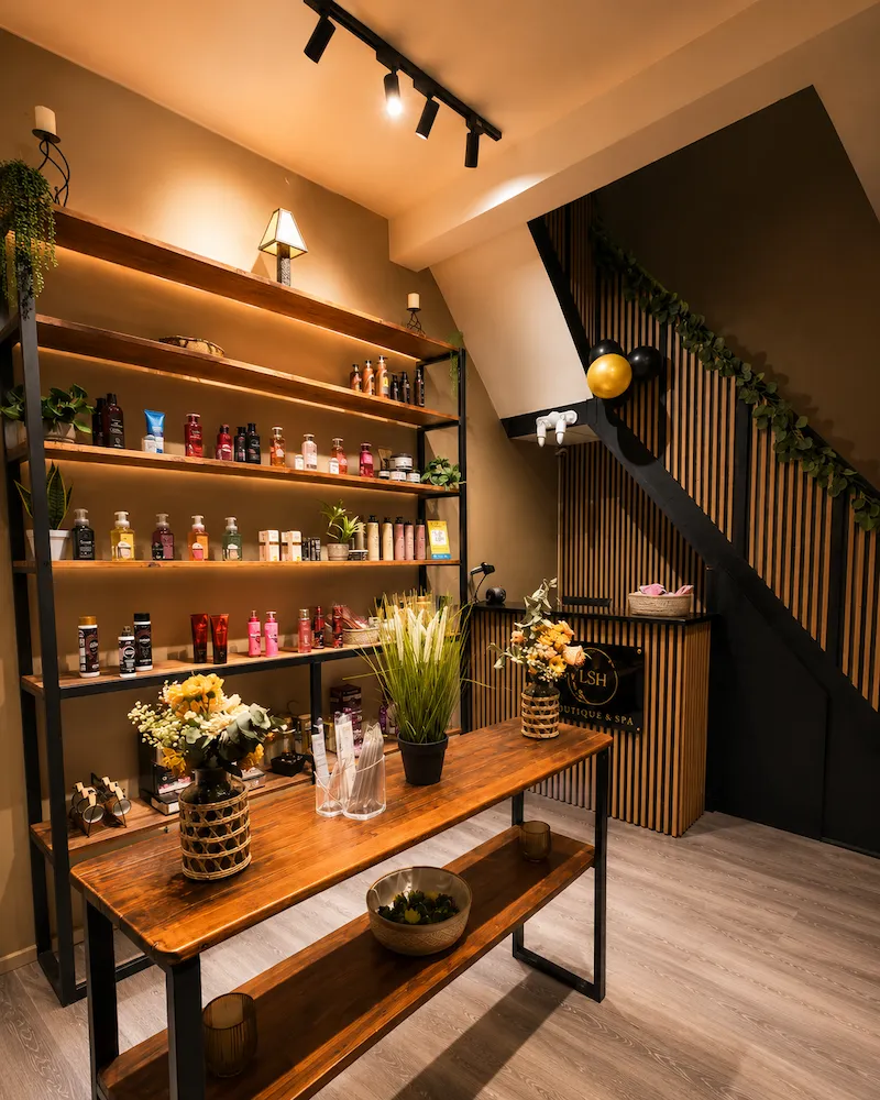 Recepción y boutique de LSH Boutique & Spa