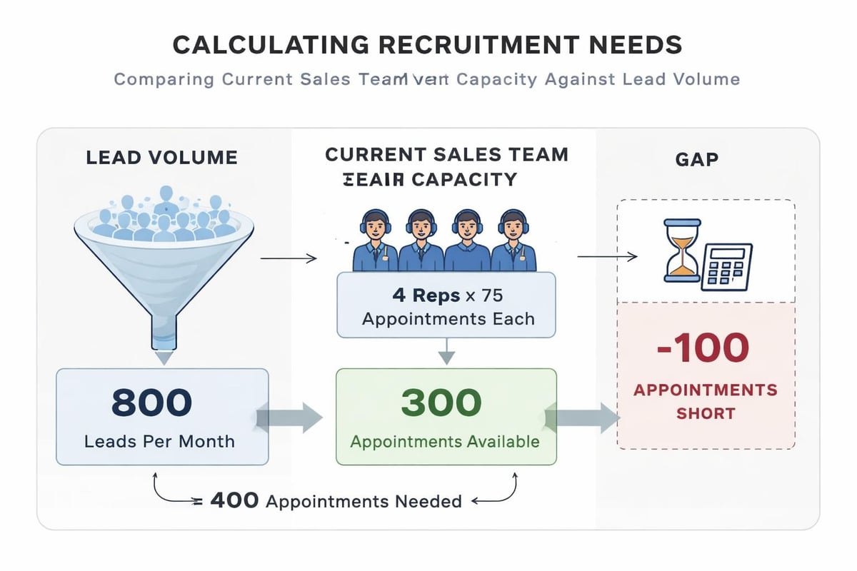 Sales capacity analysis
