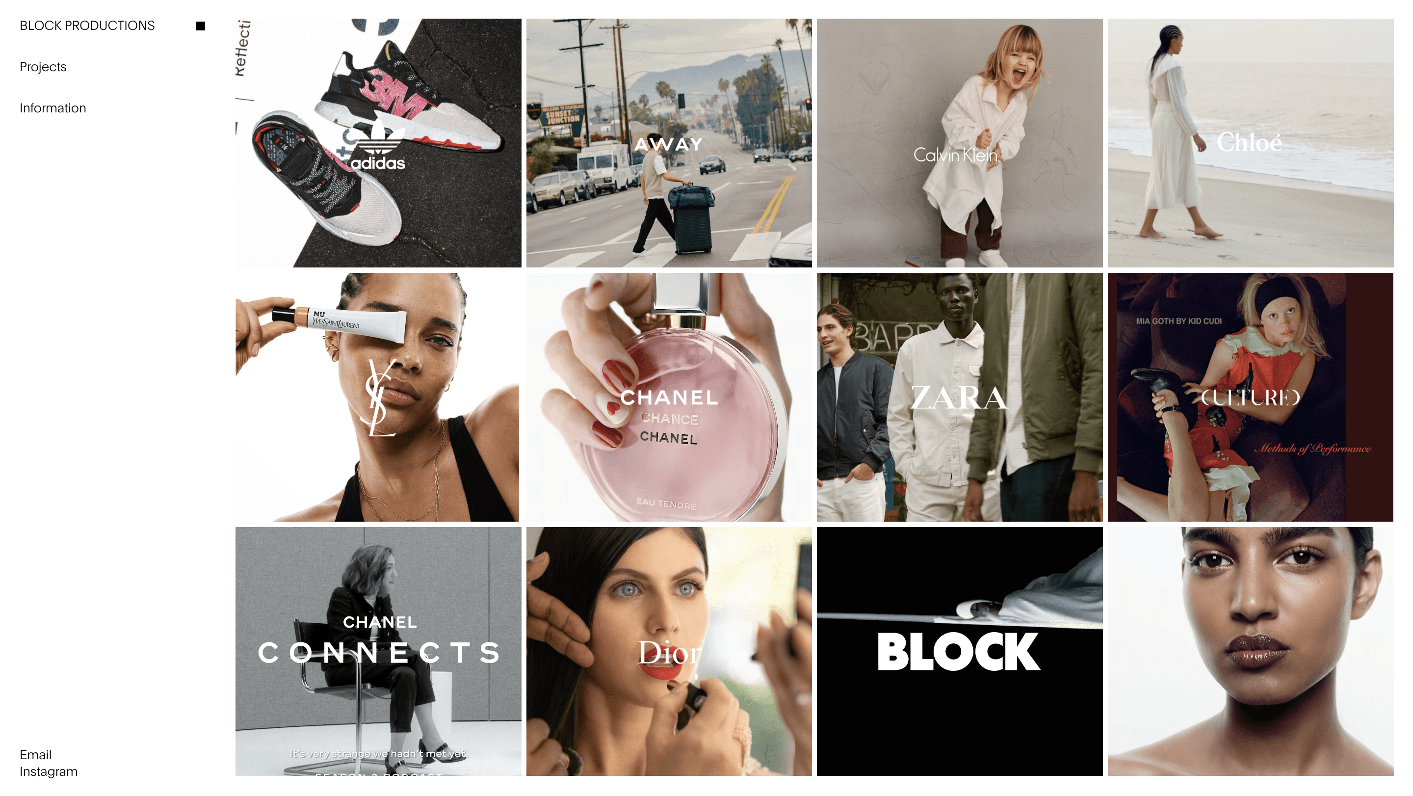 Curated website showcase highlighting contemporary visual direction.