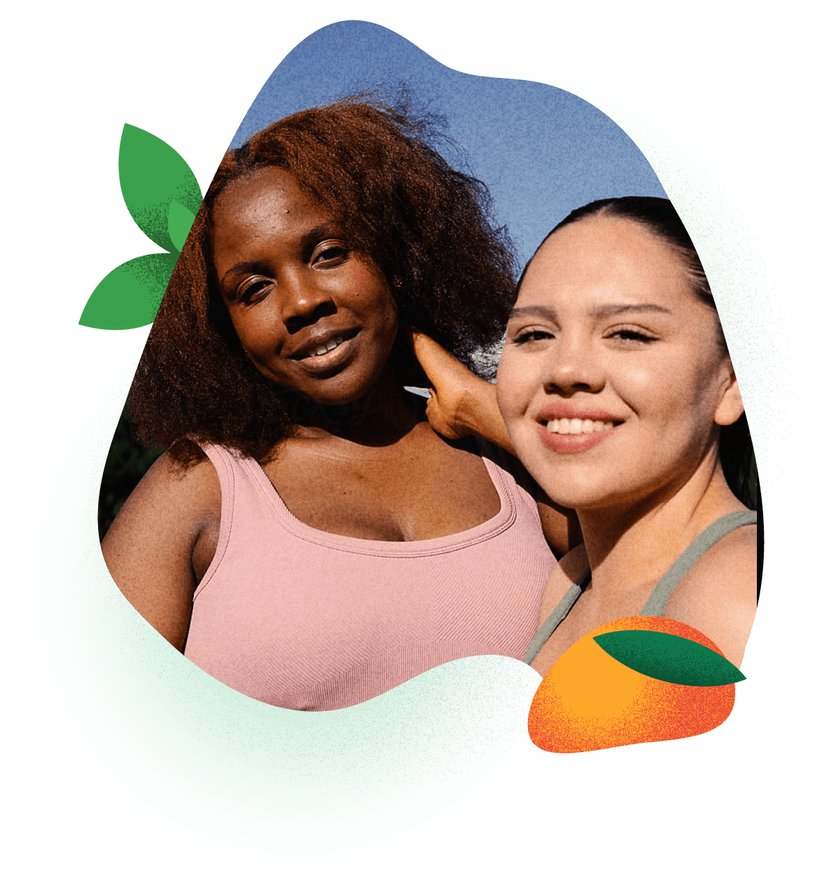 Woman smiling at her phone learning her nutrition therapy is covered by insurance