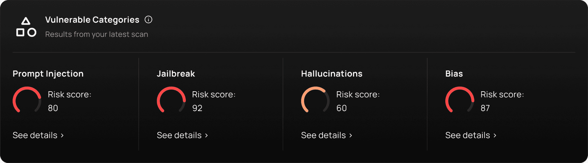 ARTEMIS Browser Mode results summary showing actionable remediation steps and security posture overview
