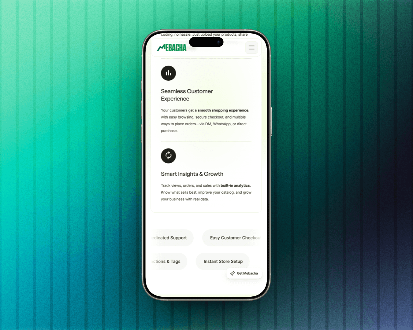 mebacha product description