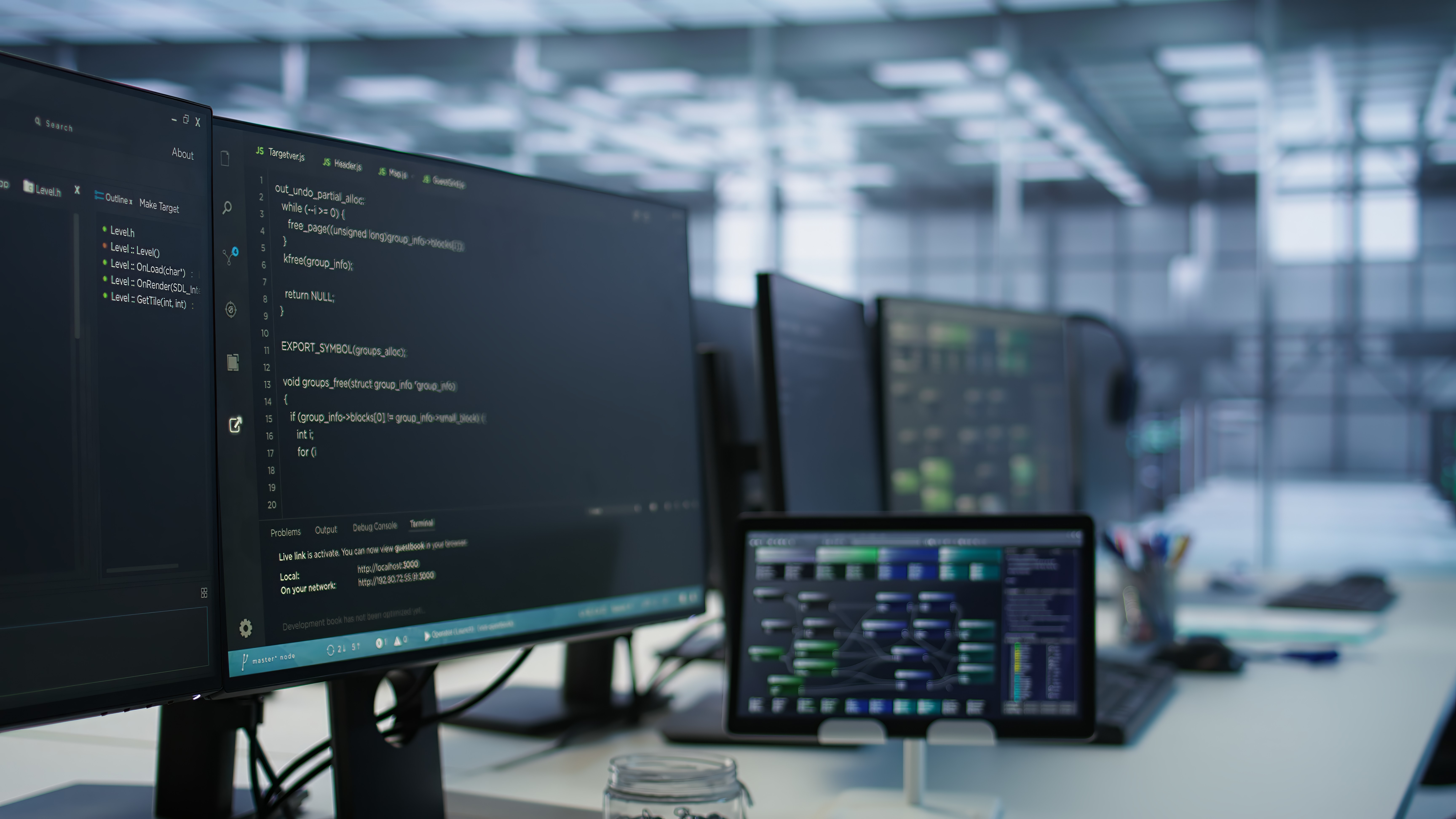 man drawing on dry-erase board