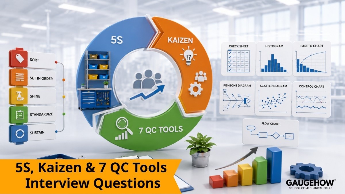 5S, Kaizen & 7 QC Tools