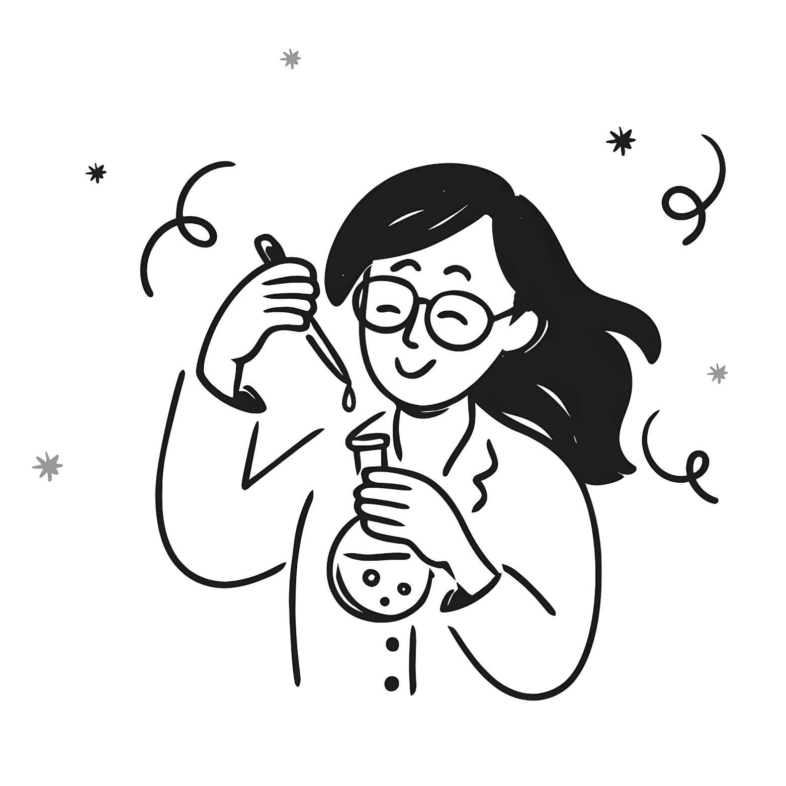 clear drinking glass with coffee on top of white table