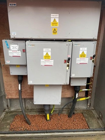 An electrical rail project completed by DPH