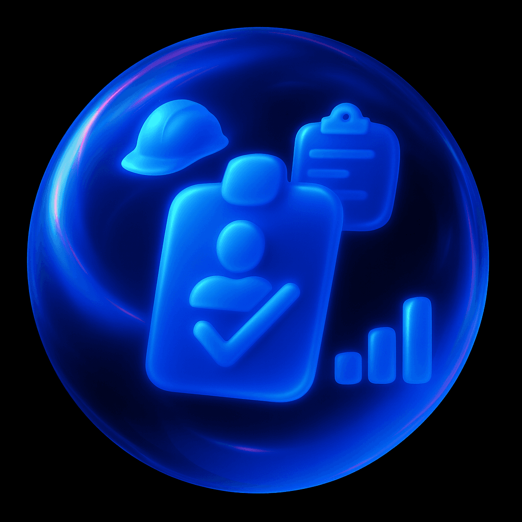Contractor Management in 3D image.