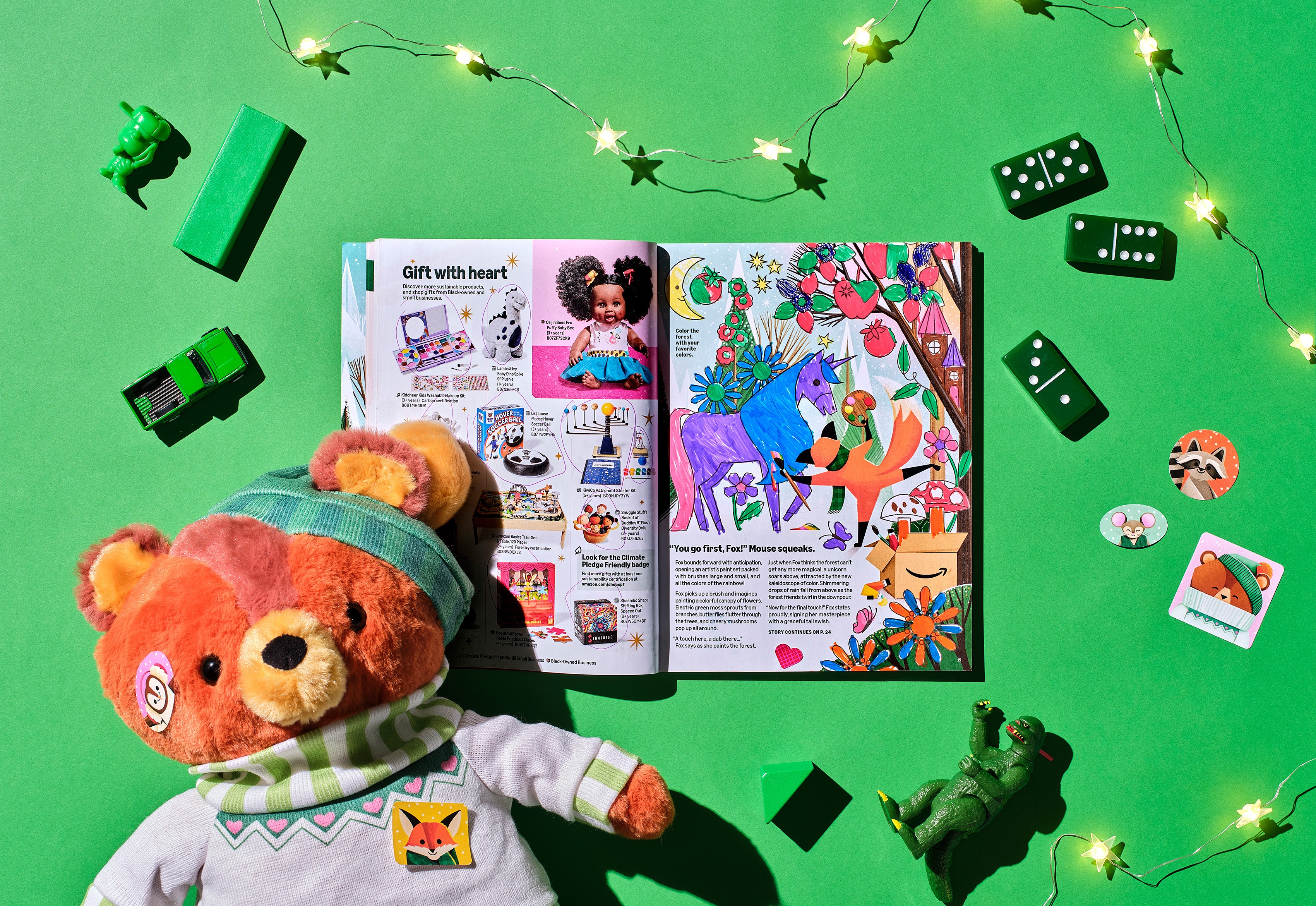 Streetside billboard with flyposters of the Batch.Works brand and illustrations