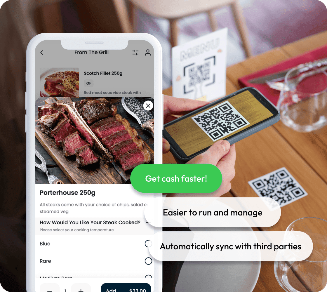 cloud based pos system integration with qr code for restaurant system