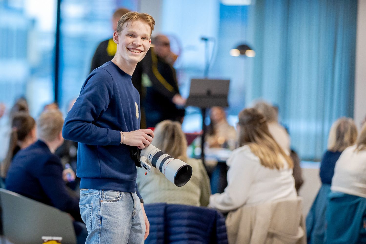 Jesper Malthus-Andersen innholdsprodusent i Impuls Media