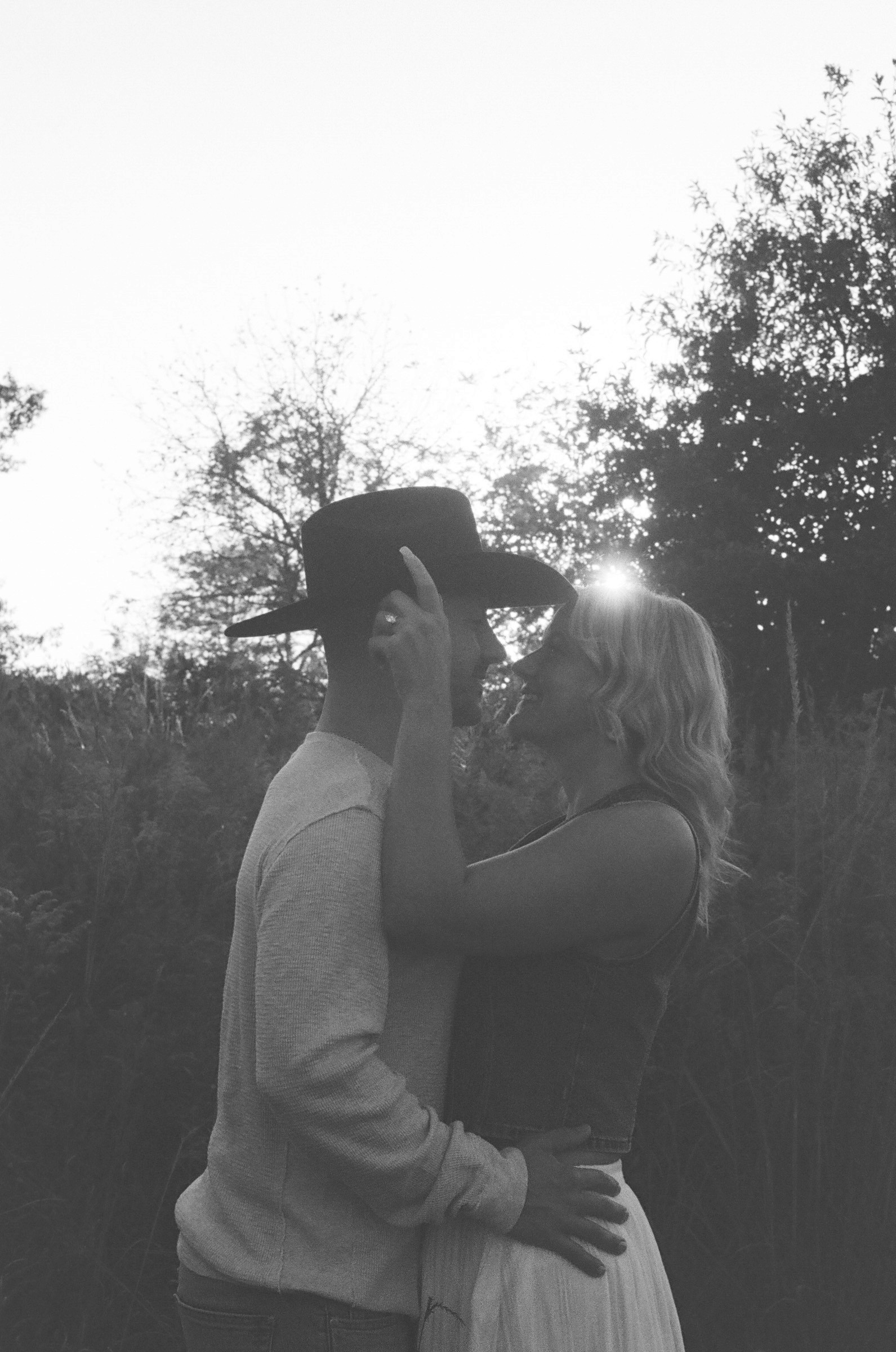 Black and White Couples Photo