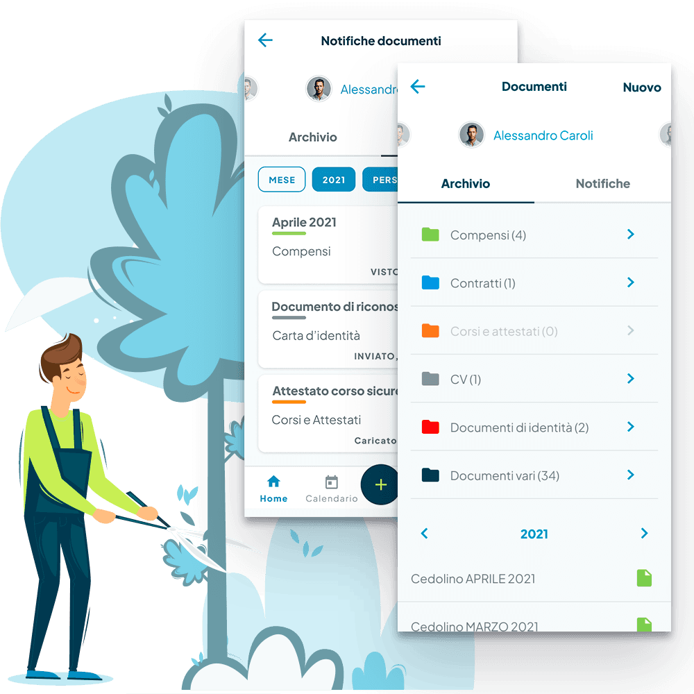 Accesso immediato ai documenti aziendali da smartphone con Fluida