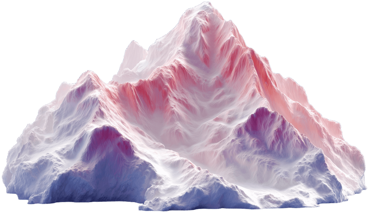 Abstract black sculptural form with a soft, inflated appearance and fine white speckled texture, subtly illuminated against a dark background.